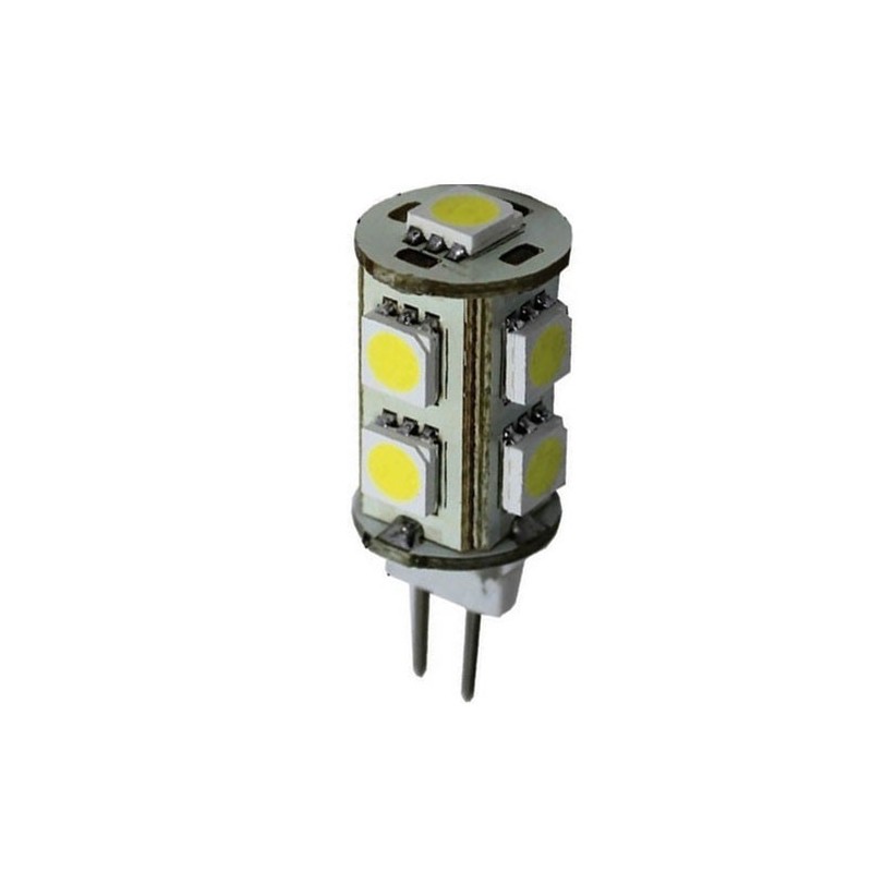 Lampadina G4 a LED 12/24V 1,6W 97 Lumen 2700K Bianca
