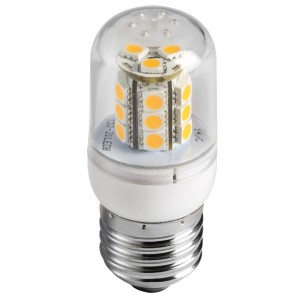 Lampadina a LED E27 12/24V 2,5W 220Lm 3000K Bianco Caldo