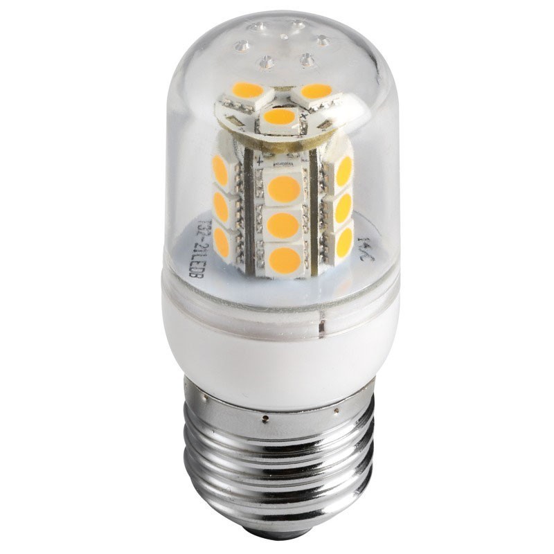 Lampadina a LED E27 12/24V 2,5W 220Lm 3000K Bianco Caldo