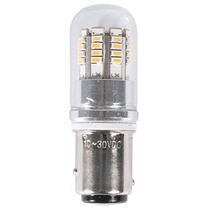 Lampadina LED BAY15D 12/24V 2,5W 240 Lumen Luce Bianca 3000K