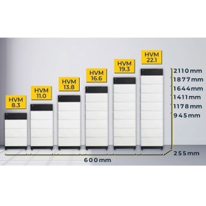 BYD Battery-Box Premium HVM 8.3 8.28kWh 3 lithium Box-Batteries with BMS