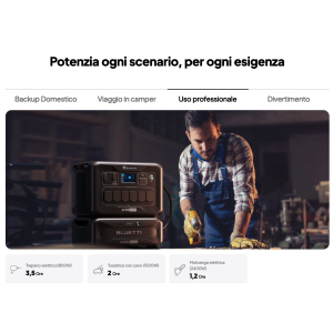 Bluetti B300K Batteria di Espansione 2764,8 Wh per AC200 AC300 AC500