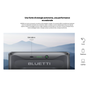 Bluetti B300K Batteria di Espansione 2764,8 Wh per AC200 AC300 AC500