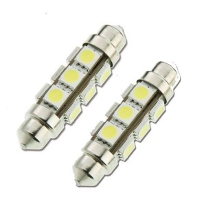 Coppia Lampadine a LED 12V 2.4W Modello Fanali Croce del Sud e Stella Polare