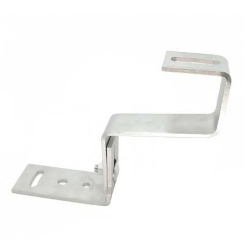 Staffa regolabile per coppo Inox A2 l160 h116 mm