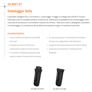 Solis S5-WiFi-ST-4Pin Wi-Fi dongle with 4-pin connector