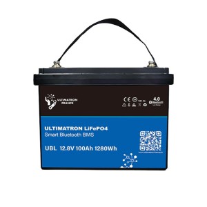 Ultimatron LiFePO4 12V 100Ah UBL-12-100-PRO Lithium Battery BMS Smart Bluetooth 1280Wh (iva22)