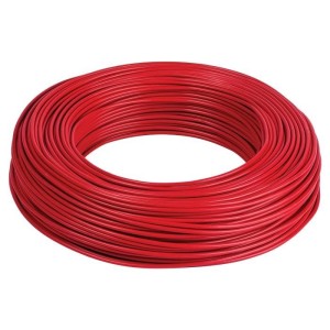 Cavo elettrico N07V-K 6mmq Rosso per impianti di bordo Venduto al metro