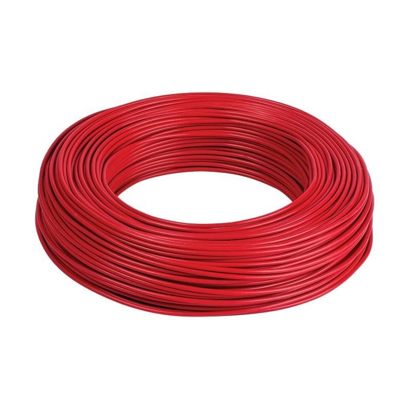 Cavo elettrico N07V-K 6mmq Rosso per impianti di bordo Venduto al metro