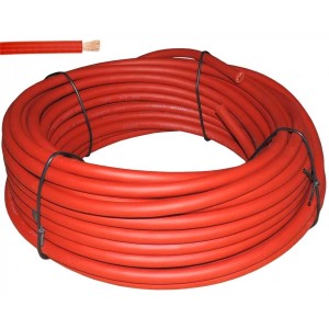 Cavo Alimentazione Batteria Rosso 25mmq venduto a metro N50824001260