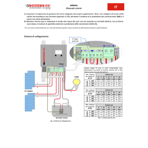 Western WRM30+ regolatore MPPT 30A per impianti solari a isola