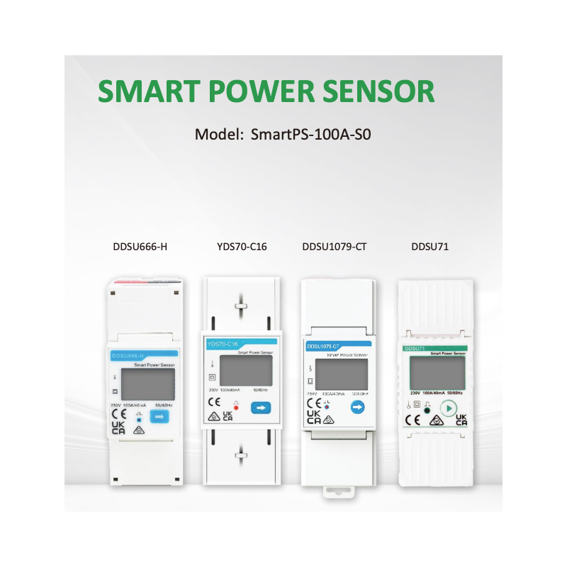 Huawei DDSU666-H Meter Monofase 100A DDSU71 - DDSU1079-CT - YDS70-C16