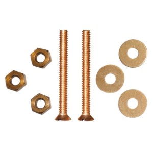 Piastra di massa in bronzo poroso 155x51mm