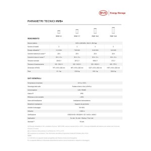BYD HVS+ Modulo batteria 2,56kWh senza BMS KR6861506