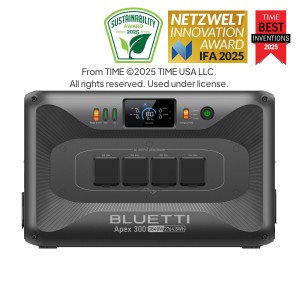 BLUETTI Apex 300 Power Station Versatile 3.840W 2.764,8Wh
