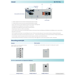 Deye SE-F5-PRO C Version Battery LifePO4 51,2V OffGrid LV