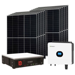 Growatt Dyness 6000-5400W Off Grid Photovoltaic Kit with 5.12kWh Storage for Home Cabin Anti-Lockdown Energy Kit