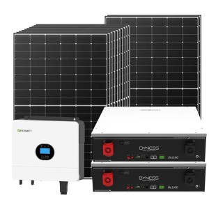 Growatt Dyness 6000-5400W Off Grid Photovoltaic Kit with 10.24kWh Storage for Home Cabin Anti-Lockdown Energy Kit
