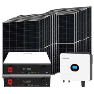 Growatt Dyness 6000-8100W Off Grid Photovoltaic Kit with 10.24kWh Storage for Home Cabin Anti-Lockdown Energy Kit
