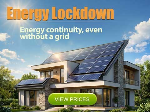 Off-grid photovoltaic to combat energy lockdown